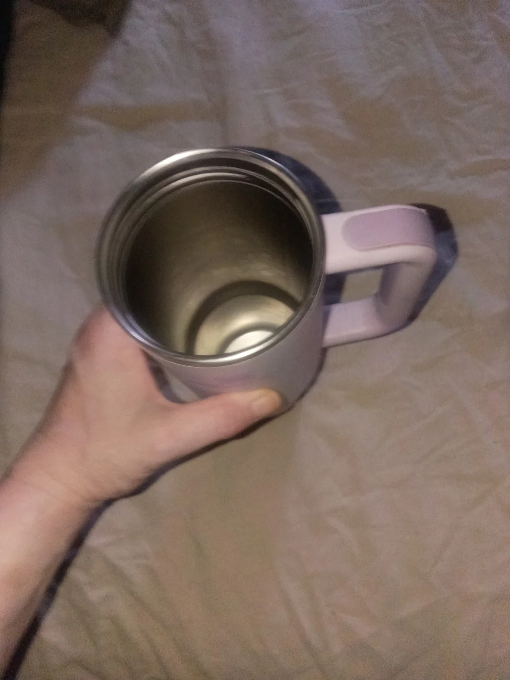 Stanley Lavender Travel Mug with Handle - Picture 2 of 4